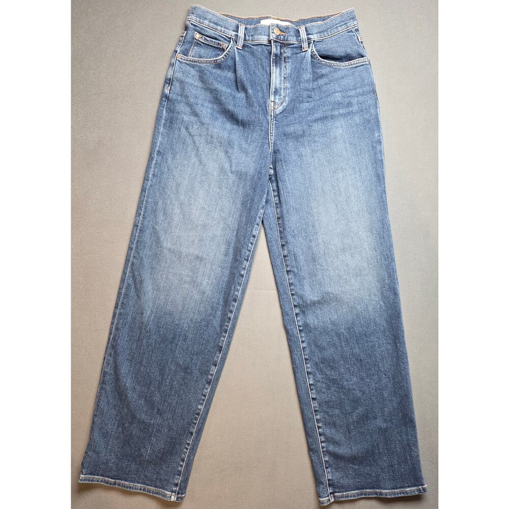 EUC Velvet Graham Spencer Harlow Jeans 28x30 High Rise Straight Medium Wash